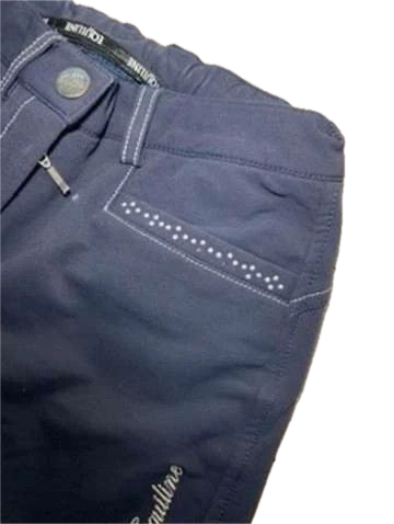 Pantalon d'Équitation Equiline Noir : L'Excellence Italienne