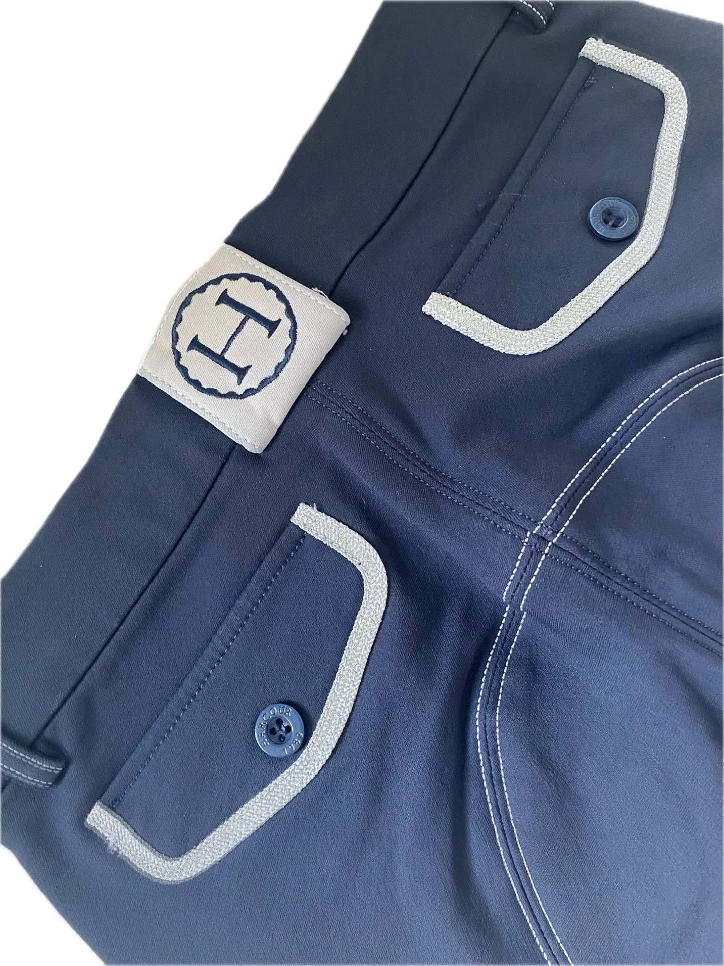 Pantalon Harcour Bleu Marine XS