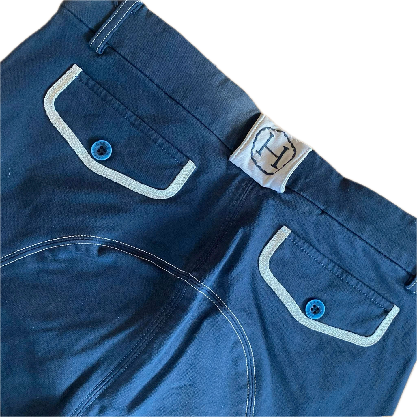 Pantalon Harcour Bleu marine M
