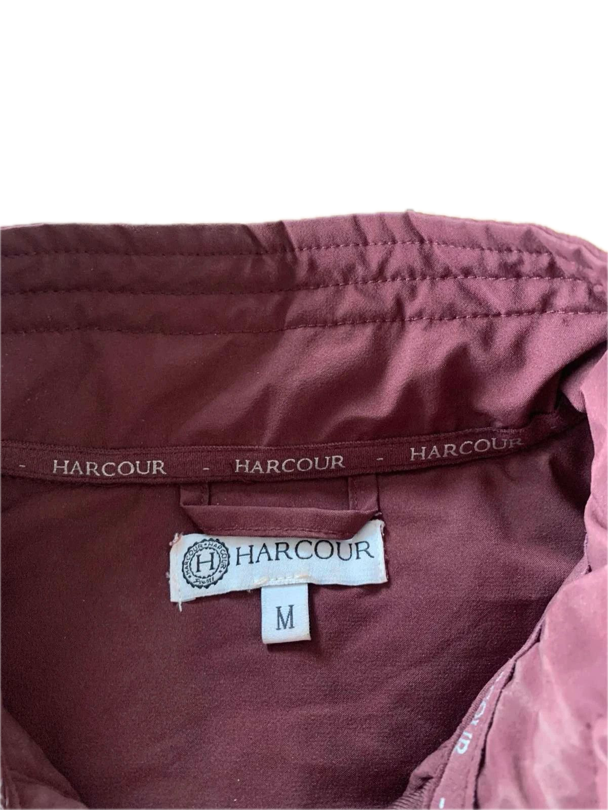 Veste Harcour bordeaux M