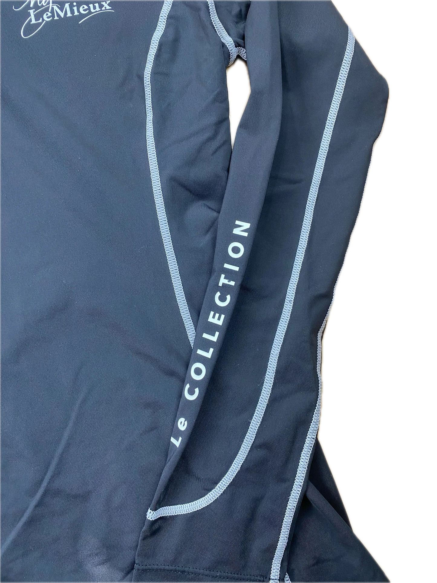 Polo technique LeMieux manches longues noir S