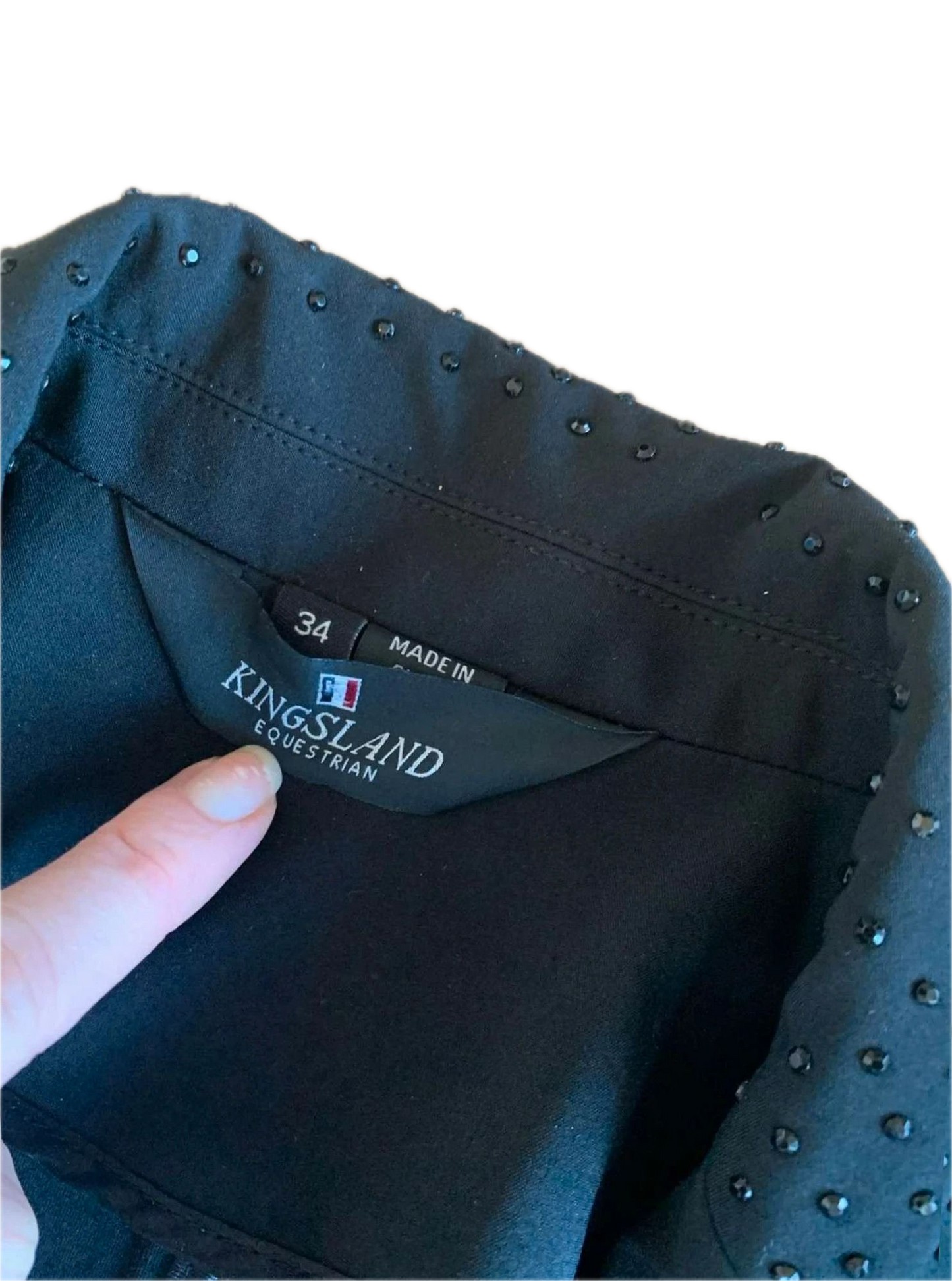 Veste de concours Kingsland Noir  XS