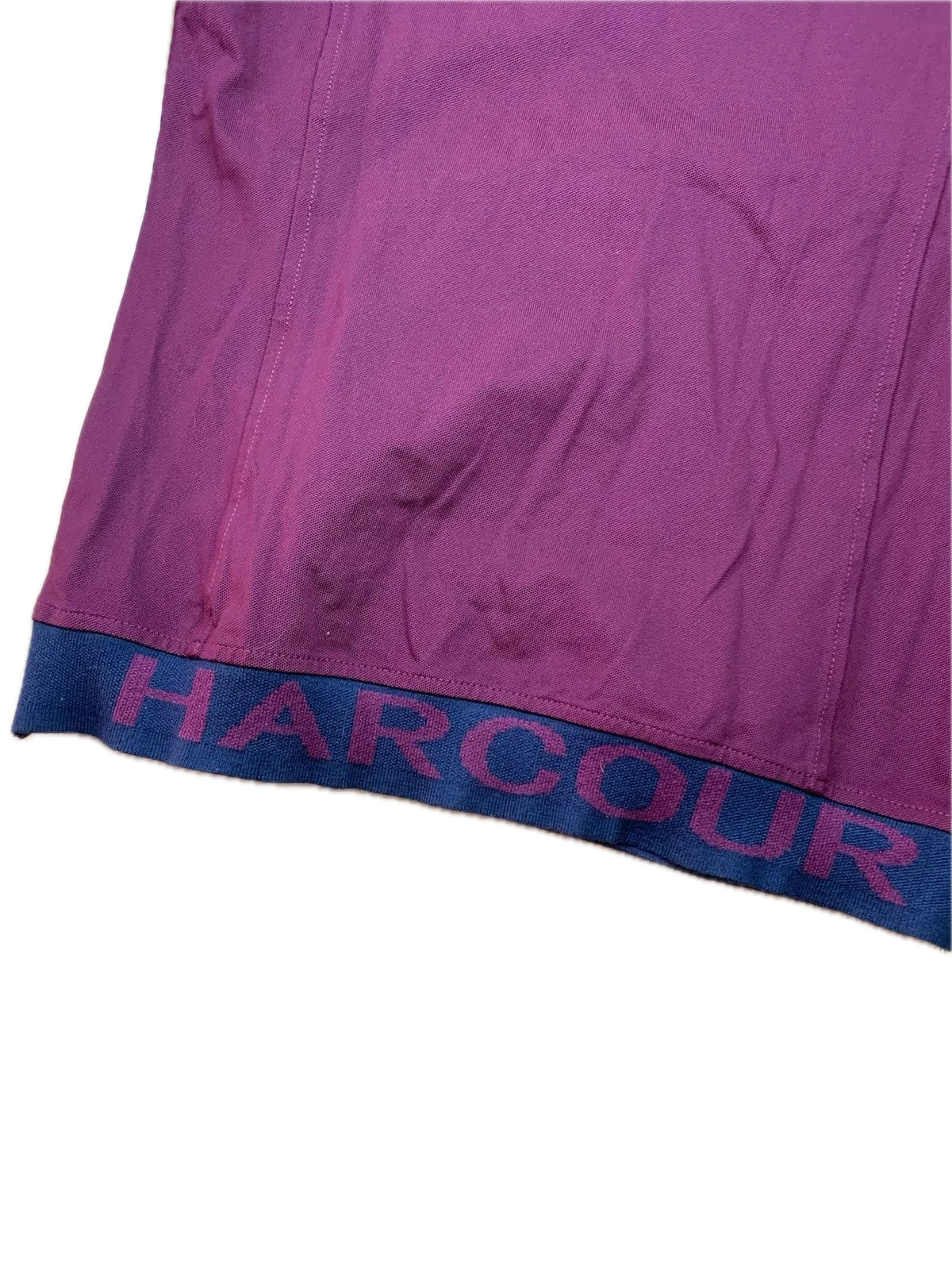 Polo Technique Harcour Manches Longues Bordeaux S : Performance & Style