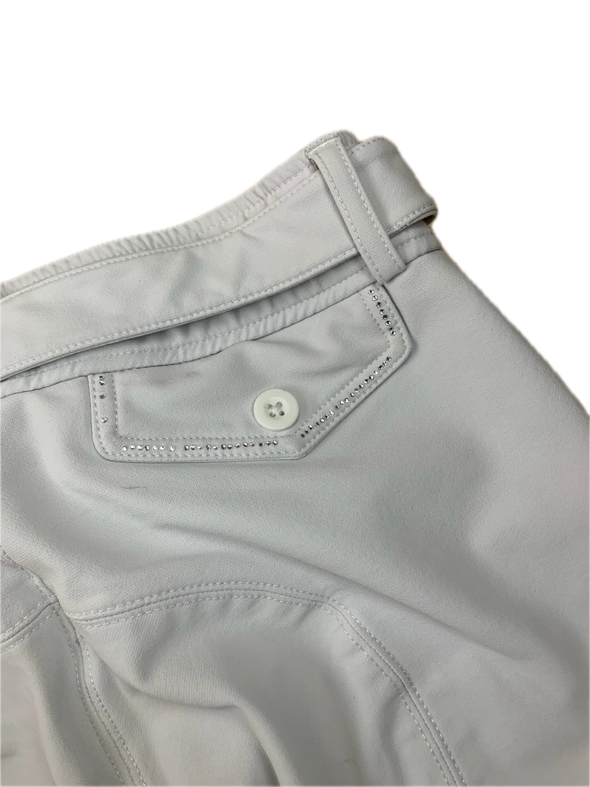 Pantalon Concours Pénélope Leprevost Blanc S : Élégance & Performance